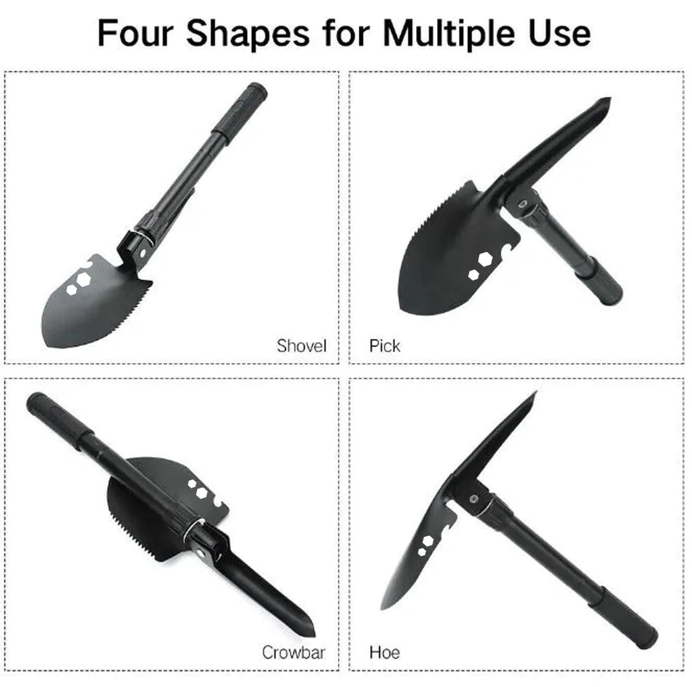Portable Foldable Shovel and Hewing Multifunctional Tools